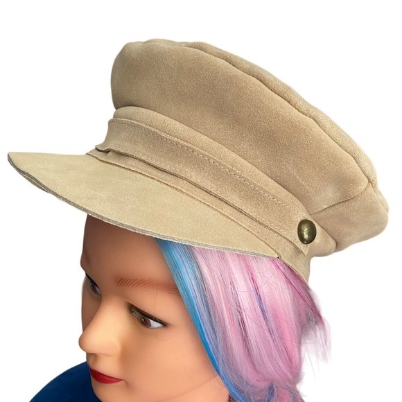 Lack of Color LOLA Suede Cap Hat Taupe M LAST ONE! - Picture 3 of 14
